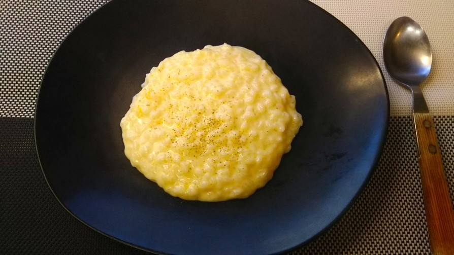 チーズ入りミルク粥の画像