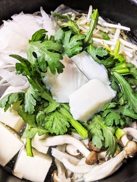【お鍋】鱈の水炊き