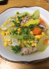 食べる野菜スープ