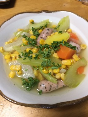 食べる野菜スープ