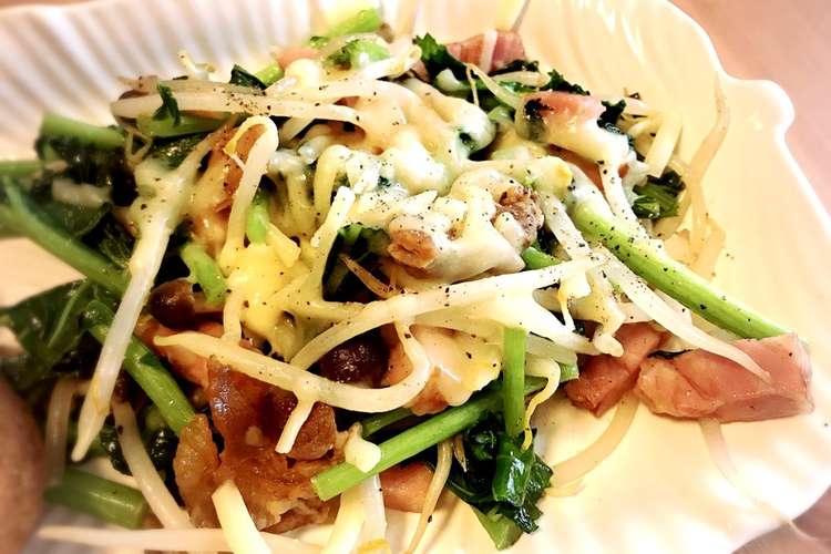 簡単すぎる チーズのっけ野菜炒め レシピ 作り方 By Kingowife クックパッド 簡単おいしいみんなのレシピが375万品