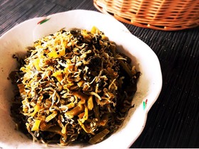 ごはんのおとも★高菜じゃこ炒め