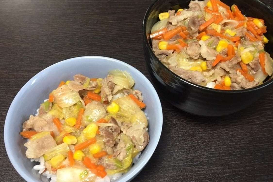 子供と一緒に野菜あんかけ丼 レシピ 作り方 By Kojiyuki23 クックパッド 簡単おいしいみんなのレシピが379万品