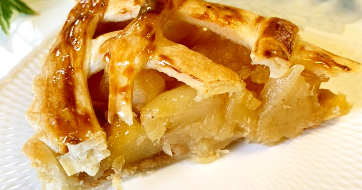 アップルバーボンパイのレシピ