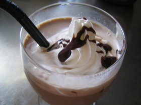 カフェ風アイスココア