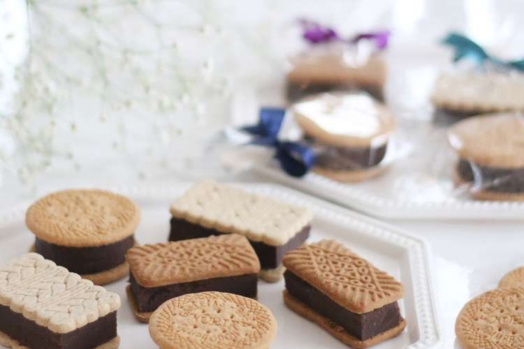 簡単 可愛い 生チョコサンドクッキー レシピ 作り方 By プティ ボヌール クックパッド 簡単おいしいみんなのレシピが375万品