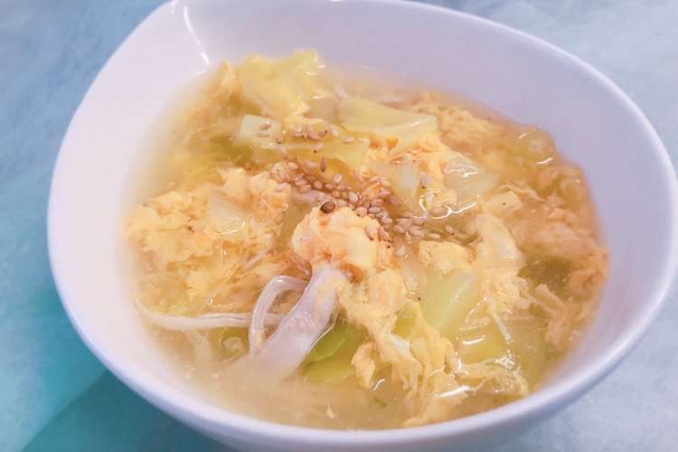 インスタントラーメンスープの濃厚卵スープ レシピ 作り方 By かっちゃん杉 クックパッド 簡単おいしいみんなのレシピが352万品