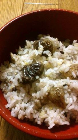 栗ごはん(かちぐり使用)
