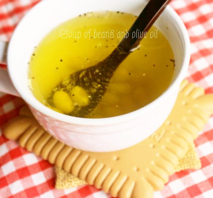簡単デトックススープ★豆とオリーブオイルの画像
