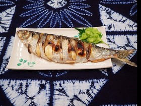 ニシンの姿焼き(塩焼き)グリル機能で簡単