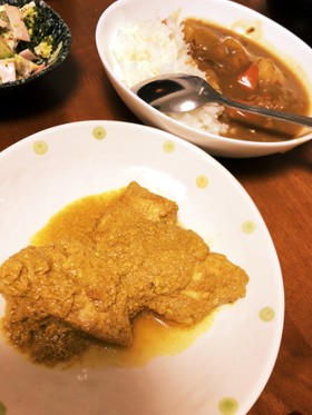 漬けて焼くだけ!ムネ肉のタンドリーチキン
