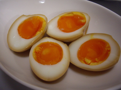 簡単！味付け卵の写真