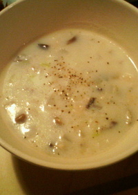 中華な豆乳スープ