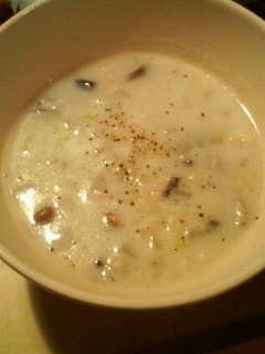 中華な豆乳スープの画像