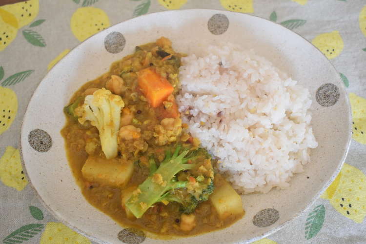 南インド家庭料理風 豆と野菜のカレー レシピ 作り方 By ららこーら クックパッド