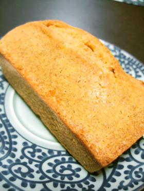全粒粉で超簡単パウンドケーキ