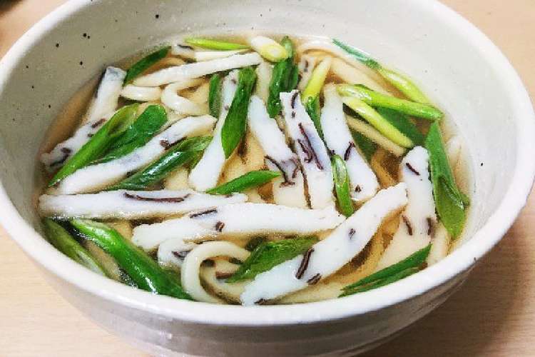 白天のきざみうどん レシピ 作り方 By 天ぷら屋の店員 クックパッド 簡単おいしいみんなのレシピが353万品