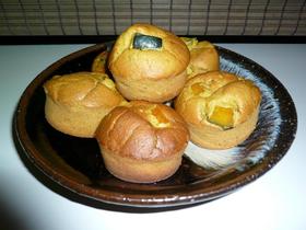 ほくほくカボチャ・マフィン(オリーブ油)