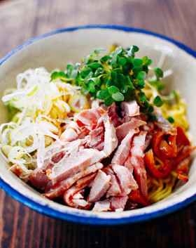 濃厚!基本の簡単油そば(汁なしラーメン)