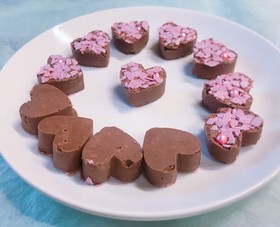 超簡単!ルマンドでプチハート♡チョコ