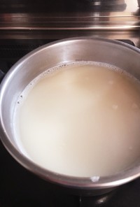 白湯スープの取り方