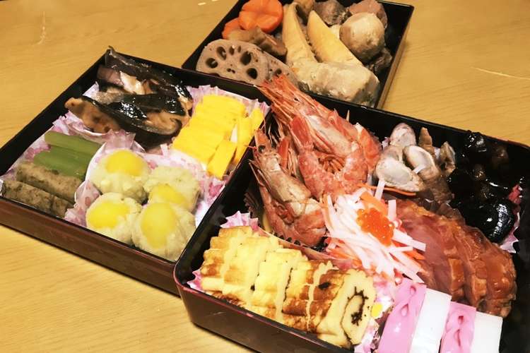 おせち お重 3段 詰め方 レシピ 作り方 By Jam クックパッド 簡単おいしいみんなのレシピが355万品