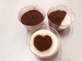 簡単★アレンジチョコムース