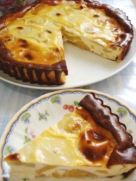 フルーツベークドヨーグルトチーズケーキ