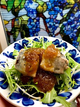 さば水煮缶おろし醤油