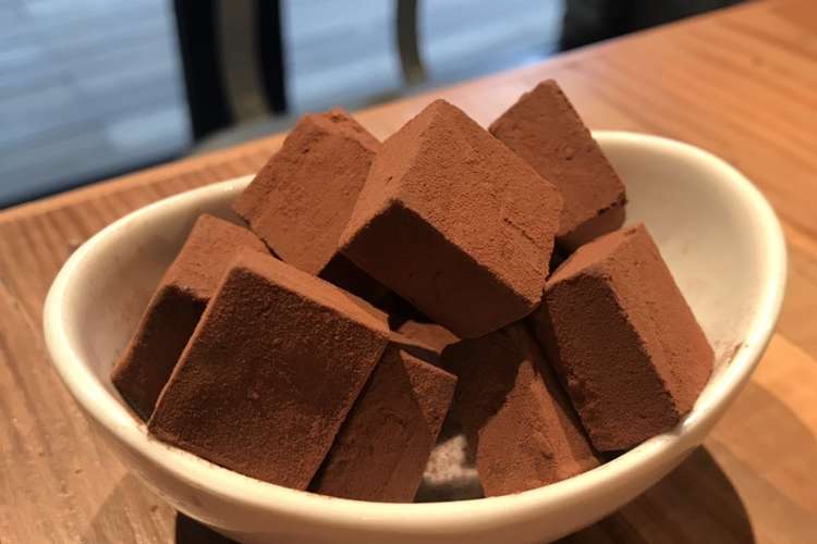 簡単 本格生チョコレート レシピ 作り方 By イチカワミズホ クックパッド 簡単おいしいみんなのレシピが357万品