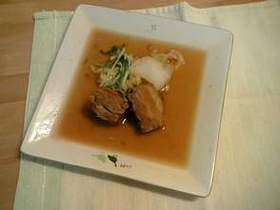 角煮&野菜