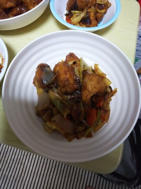 簡単黒酢鶏