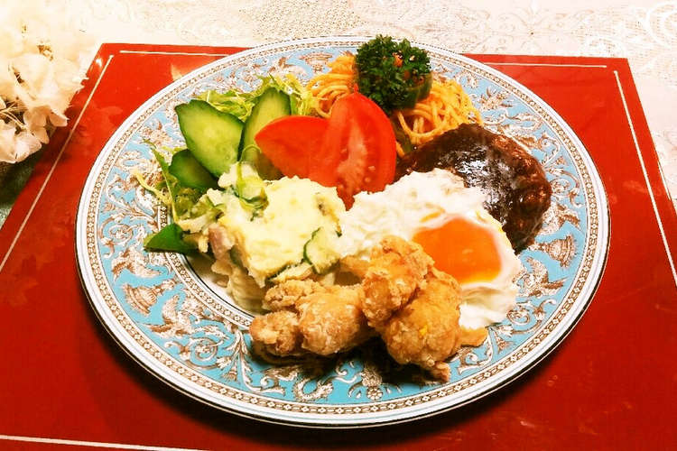 ワンプレートでおうちランチ ﾉ レシピ 作り方 By Luiza クックパッド 簡単おいしいみんなのレシピが358万品