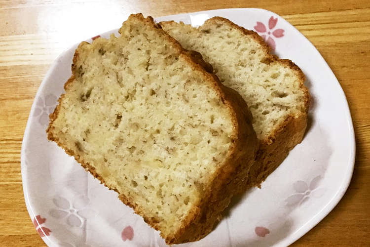 簡単お手軽 バナナケーキ レシピ 作り方 By うーちん クックパッド 簡単おいしいみんなのレシピが350万品