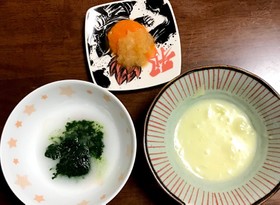離乳食 初期 1食分の献立①