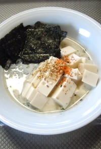 サッポロ一番でお変わり豆腐スープ