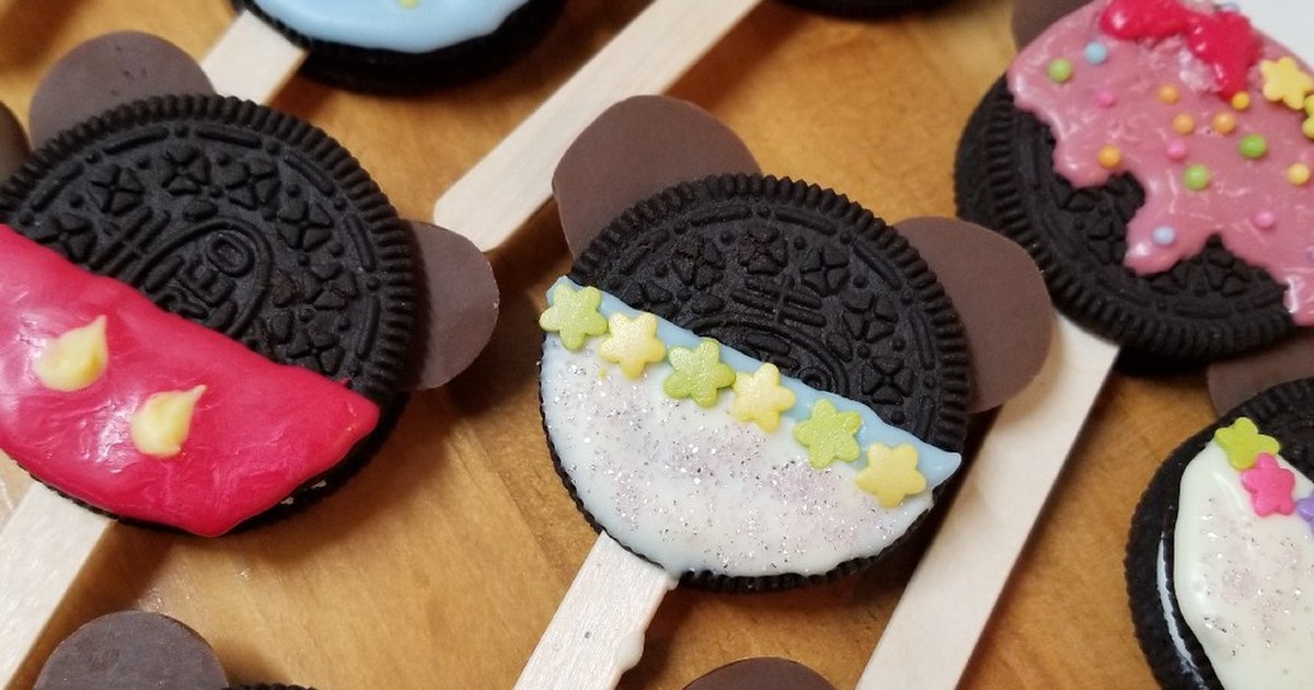 オレオポップ チョコバー ミッキー レシピ 作り方 By Es I クックパッド 簡単おいしいみんなのレシピが352万品