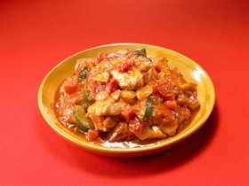 鶏肉ラタトゥイユ仕立て