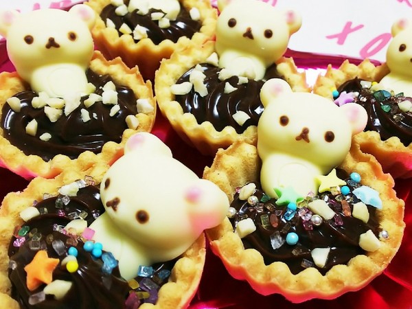 チョコタルト☆市販タルトカップで☆