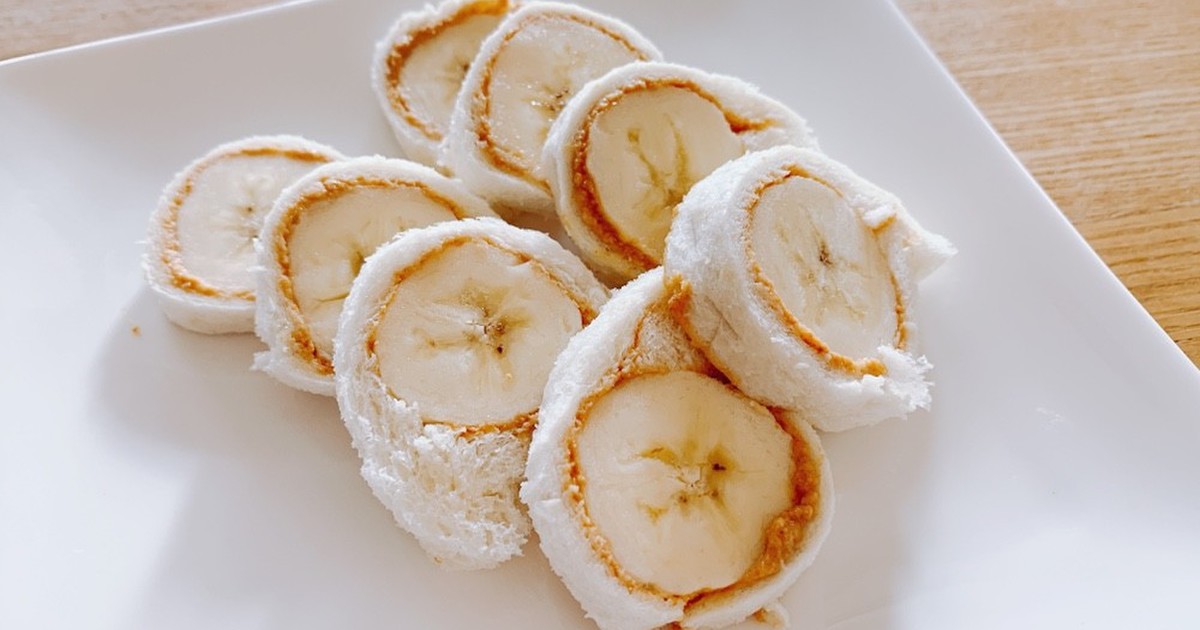離乳食完了期 バナナきなこロールサンド レシピ 作り方 By Mikomama クックパッド 簡単おいしいみんなのレシピが356万品