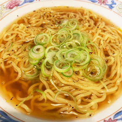 煮干しダシの醤油ラーメンスープ（覚書）の写真