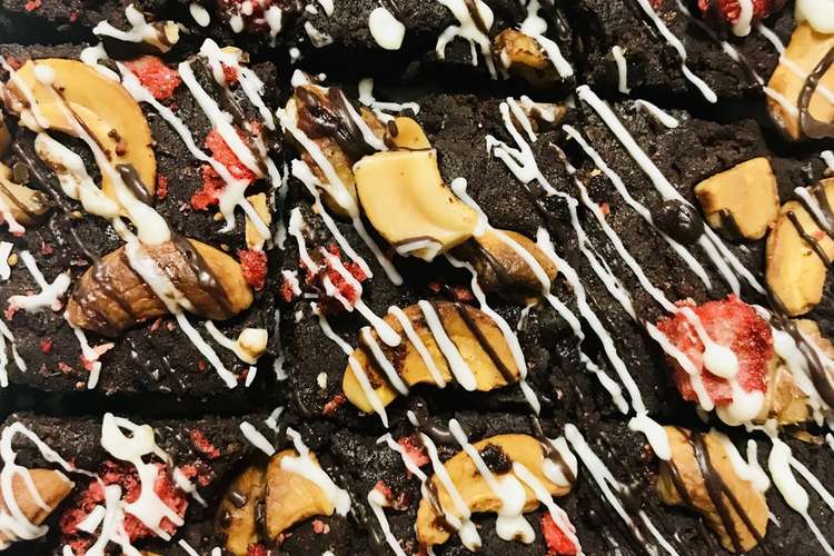 簡単 大量 濃厚ブラウニー レシピ 作り方 By わにゃ1212 クックパッド 簡単おいしいみんなのレシピが350万品