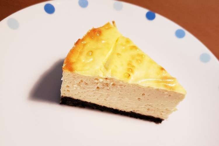 めちゃ簡単 ブラックボトムチーズケーキ レシピ 作り方 By たまぼーず クックパッド