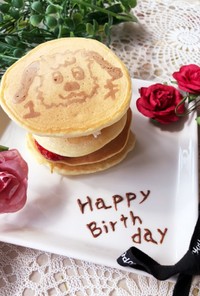 1歳のお誕生日♡お絵かきバースデーケーキ