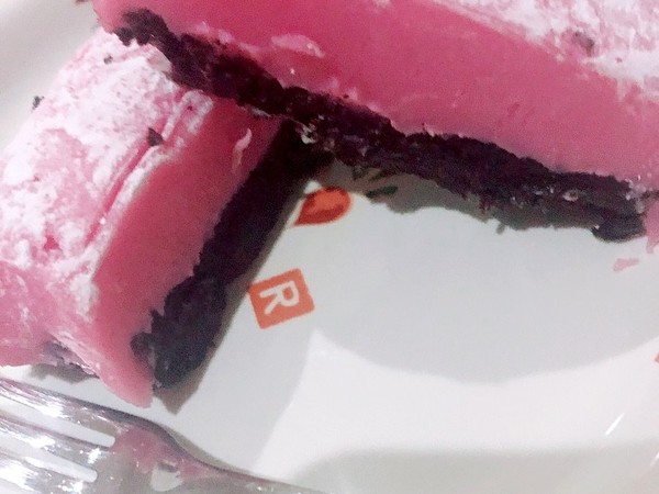 バレンタイン♥いちごの生チョコケーキ