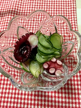 タコの酢の物