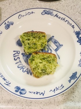 ほうれん草のパウンドケーキ