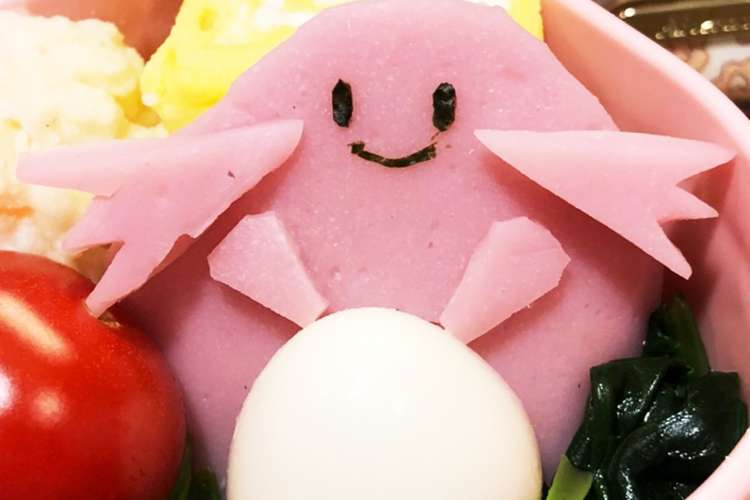 ポケモン ラッキーのキャラ弁 レシピ 作り方 By Deruo クックパッド 簡単おいしいみんなのレシピが378万品