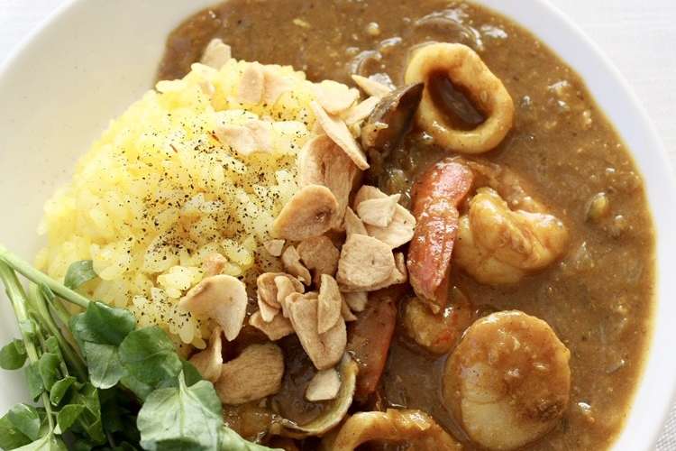 ルウ不要 スパイスで シーフードカレー レシピ 作り方 By Mieuxkanon クックパッド