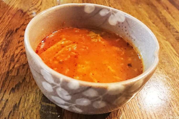 トマトジュースのスープ レシピ 作り方 By Taesun クックパッド 簡単おいしいみんなのレシピが352万品